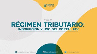 Cómo inscribirte y usar el portal ATV del Ministerio de Hacienda [upl. by Bradway30]