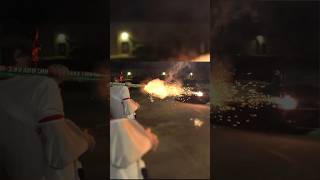 Shooting Roman candles at Camaro [upl. by Alhsa]