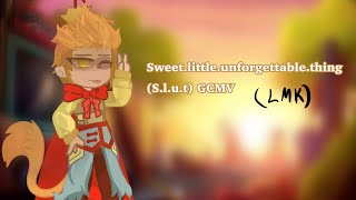 SLUT  sweetlittleunforgettablething  GCMB  Gacha club music video nightcore  lmk [upl. by Anaes]