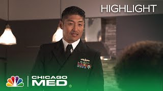 Choi Comes Home Early and Proposes to April  Chicago Med [upl. by Maximilian]