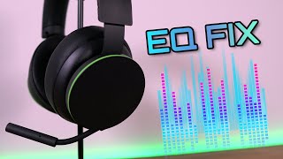 Xbox Wireless Headset EQ Settings and Fix  Bringing Clarity Back [upl. by Ocsirf]