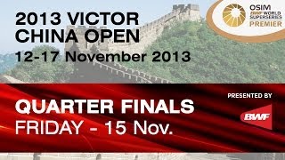 QF  MS  Daren Liew vs Chen Long  2013 Victor China Open [upl. by Ravi]