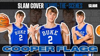 COOPER FLAGG COMMITS TO DUKE 🚨 Behind The Scenes of His SLAM Cover Shoot 😈 [upl. by Pacifa506]