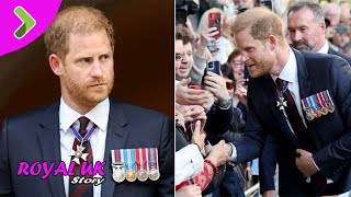 Royal Family News Latest Prince Harry in awkward moment as he gets hassled by fan at Invictu [upl. by Ettenal]