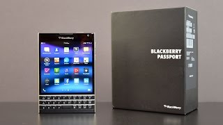 Blackberry Passport Unboxing amp Review [upl. by Lemahs]