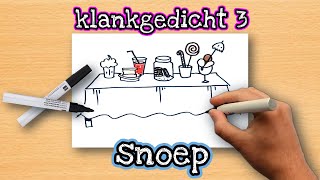 Klankgedicht 3  Snoep  Stemvorming  Opwarmen  Zingen [upl. by Sinnek]