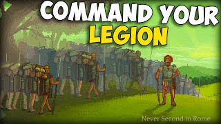 Command Your Own Legion  First Look at Never Second in Rome [upl. by Roarke]