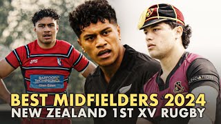 The best midfielders in New Zealand schoolboy rugby 2024 [upl. by Juster]