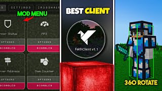 Top 5 Legendary Client For Minecraft Pe 120  Best Client For mcpe 🔥 [upl. by Nirac32]