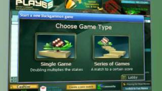 Play Backgammon Online [upl. by Cristen]