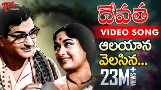 Devatha Movie Songs  Aalayana Velasina Video Song  NTR Savitri [upl. by Urias]