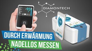 Einstichsloses Blutzuckermessen mit dem DBase von Diamontech [upl. by Jew]