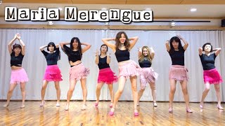 Maria Merengue Linedance Beginner 마리아 메렝게 라인댄스 [upl. by Elman]