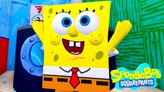 SPONGEBOB SQUAREPANTS Escape Obby Lets Play Roblox [upl. by Gracye]