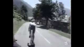 Tour de France 1990  11 Alpe dHuez Bugno [upl. by Matejka60]