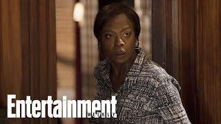 HTGAWM Boss Reveals Who Actually Survived Fall Finale Twists  News Flash  Entertainment Weekly [upl. by Koenraad]