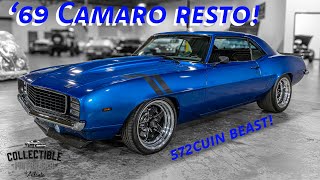 BEAUTIFUL 1969 Chevrolet Camaro Restomod Review  Collectible Motorcar of Atlanta [upl. by Grubb14]