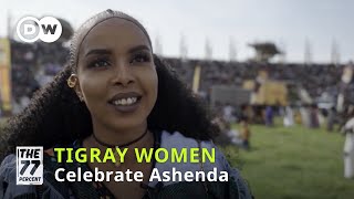 Ethiopias female veterans celebrate Ashenda [upl. by Ahsap]