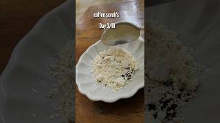 coffee and oats face pack for uneven skin tone skincare [upl. by Assiled]