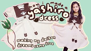 making a yashiro nene dress [upl. by Laehpar]