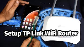 How to Setup amp Configure TP Link WiFi Router Using Mobile [upl. by Llemart]