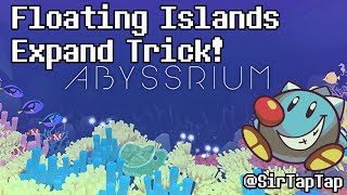 Tap Tap Fish  AbyssRium Expand feature quotFloating Islandsquot trick [upl. by Caesaria]