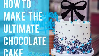 How To Make the Ultimate CHOCOLATE CAKE and DECORATE IT LIKE A PRO  Easy Steps [upl. by Meesaw969]