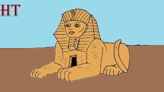 How to Draw a Sphinx Easy for Beginners [upl. by Carmelita375]