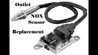 How to replace an Outlet NOX Sensor [upl. by Assilav]