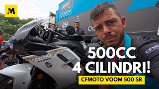 E SE ARRIVASSE in ITALIA CFMOTO VOOM 500 SR [upl. by Ahsitel]