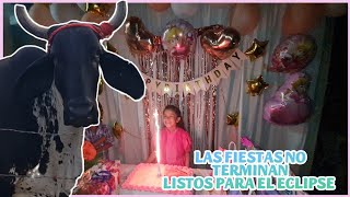 LA FIESTAS NO TERMINAN 🥳 LLEVAMOS A MAMBO AL VETERINARIO 🐶 Y PREPARAMOS A LAS VACAS PARA EL ECLIPSE🐄 [upl. by Cristal]