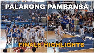 HIGHLIGHTS FINAL GAME PALARONG PAMBANSA [upl. by Kemppe296]