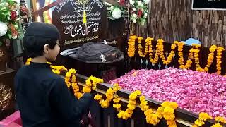 Exclusive Visit Allama Khadim Hussain Rizvi Tomb  Grave Burial Place  Mazar [upl. by Masha]