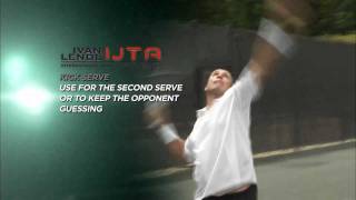 Ivan Lendl Instruction The Serve [upl. by Amerak]