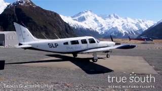 Tasman Heli Hike  True South Flights [upl. by Anina]