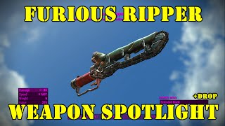 Fallout 4 Weapon Spotlights Furious Ripper [upl. by Olumor]