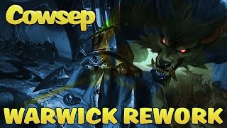 NEW WARWICK REWORK ON PBE  Cowsep [upl. by Airottiv781]