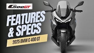 2025 BMW C400GT Review Top Features amp Specs [upl. by Haikan]