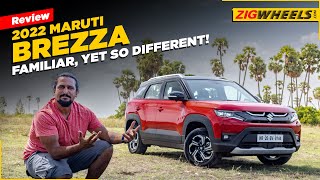 2022 Maruti Suzuki Brezza Review Pricier Techier Better [upl. by Auqinet]