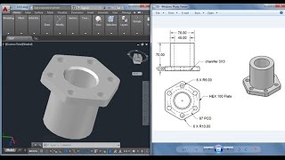 How to draw 3D objects in AutoCAD 2021 Student Version [upl. by Web]