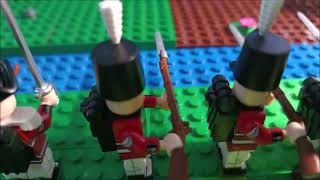 Battle of Talavera 1809 – Short LEGO stop motion [upl. by Derinna]