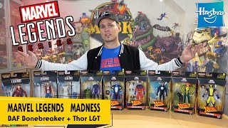 MARVEL LEGENDS REVIEW MADNESS Baf Bonebreaker  Love amp Thunder [upl. by Aihsel494]