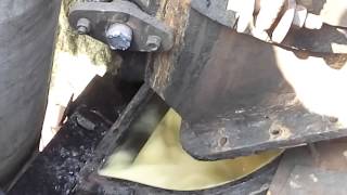 Gas collecting main repair in running coke oven battery [upl. by Pamela]