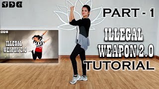 Step by step Dance TUTORIAL Part1 for Illegal Weapon 20 Song  Shipras Dance Class [upl. by Recnal575]