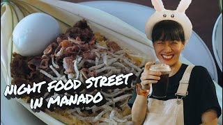 NIGHT FOOD STREET IN MANADO 02 [upl. by Nahama648]