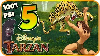 Tarzan Walkthrough Part 5  100 PS1 N64 PC Sabor Attacks [upl. by Dannel]