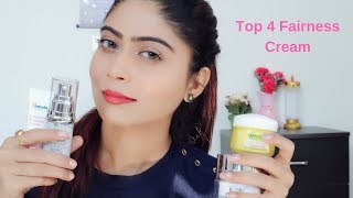 Top 4 FAIRNESS Cream in India  instant fair skin  Rinkal soni [upl. by Kluge]