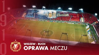 Oprawa na Meczu Przyjaźni  Widzew Łódź  Ruch Chorzów [upl. by Jamilla296]