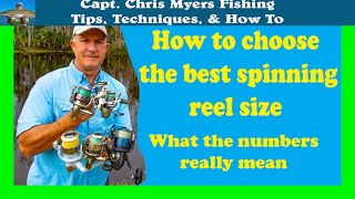 How to choose a spinning reel size which one is best [upl. by Gretel]