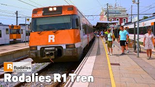 R1 Tren  Rodalies de Catalunya  Viaje completo [upl. by Sankaran]